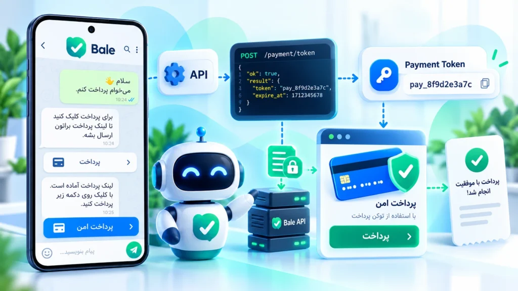 دریافت توکن پرداخت در بله